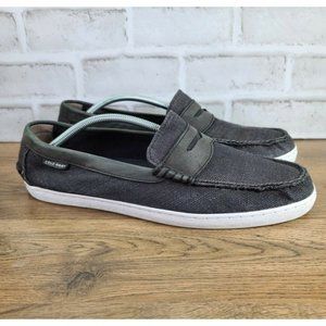 Cole Haan Grand OS Pinch Weekender Gray Canvas Loafer Sneaker Mens Size 12